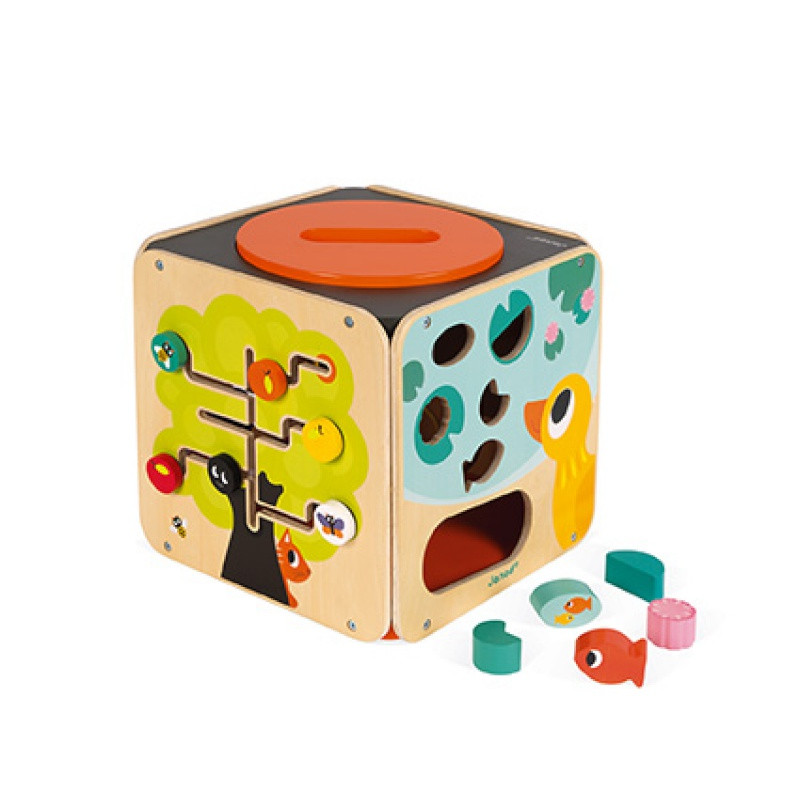 Cube Maxi looping multi-activités - Janod