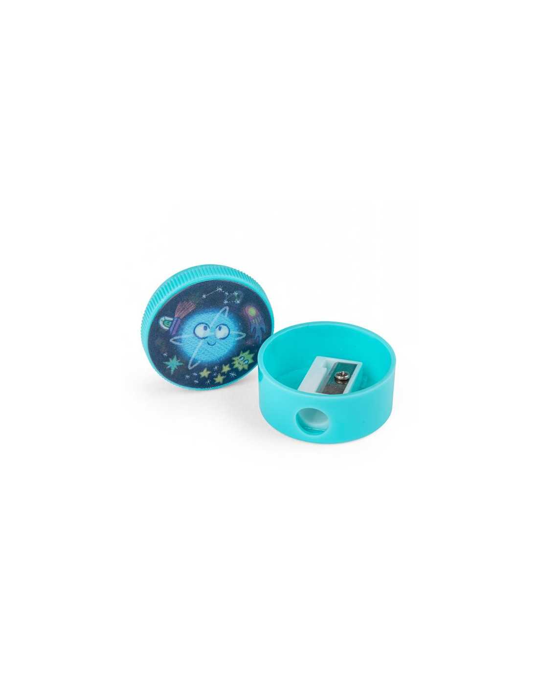 Taille-crayons lenticulaires bleu - Moulin Roty