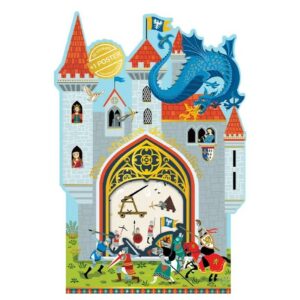 JEU STICKERS + POSTER CHEVALIERS MEDIEVAL
