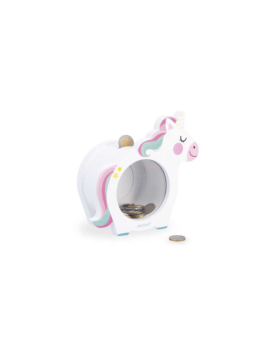 Tirelire Licorne en bois - Janod