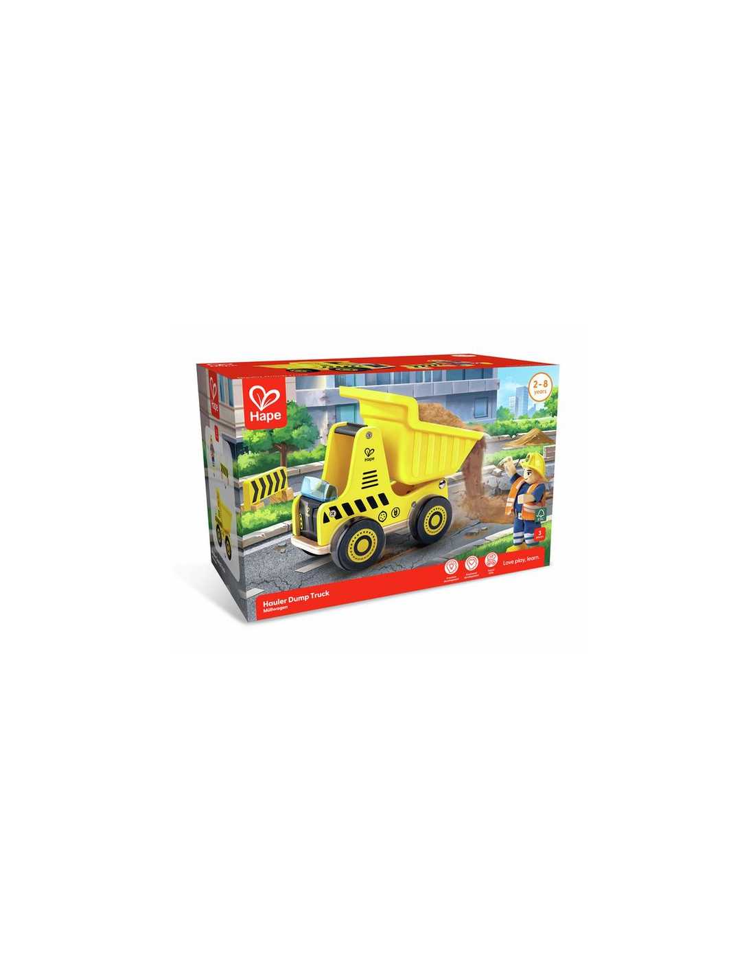 Mes engins de chantier - camion benne - Hape