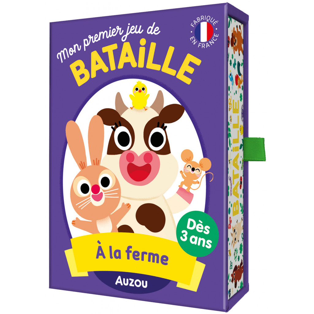 Jeu de bataille - À la ferme - Auzou