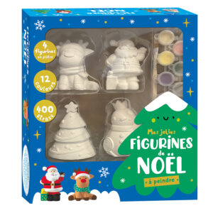 Mes jolies maisons de Noël à peindre (bleu) - Auzou