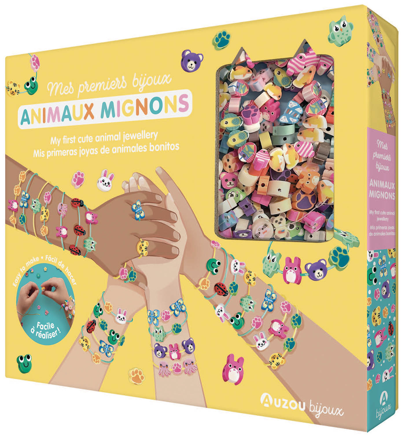 MES JOLIS BIJOUX - MES PREMIERS BIJOUX ANIMAUX MIGNONS - Auzou