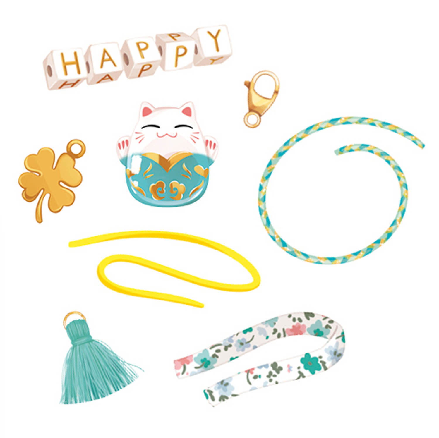 MON SUPERBE BIJOU - Mon accumulation de bracelets kawaii - Auzou