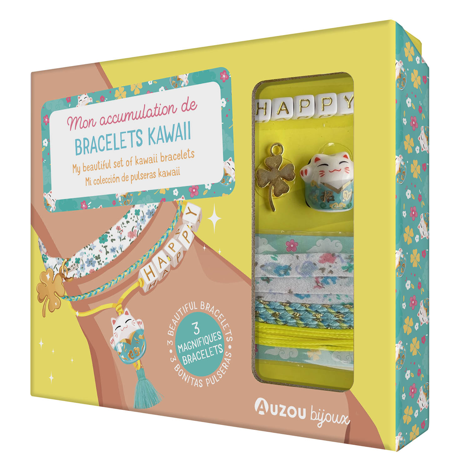 MON SUPERBE BIJOU - Mon accumulation de bracelets kawaii - Auzou