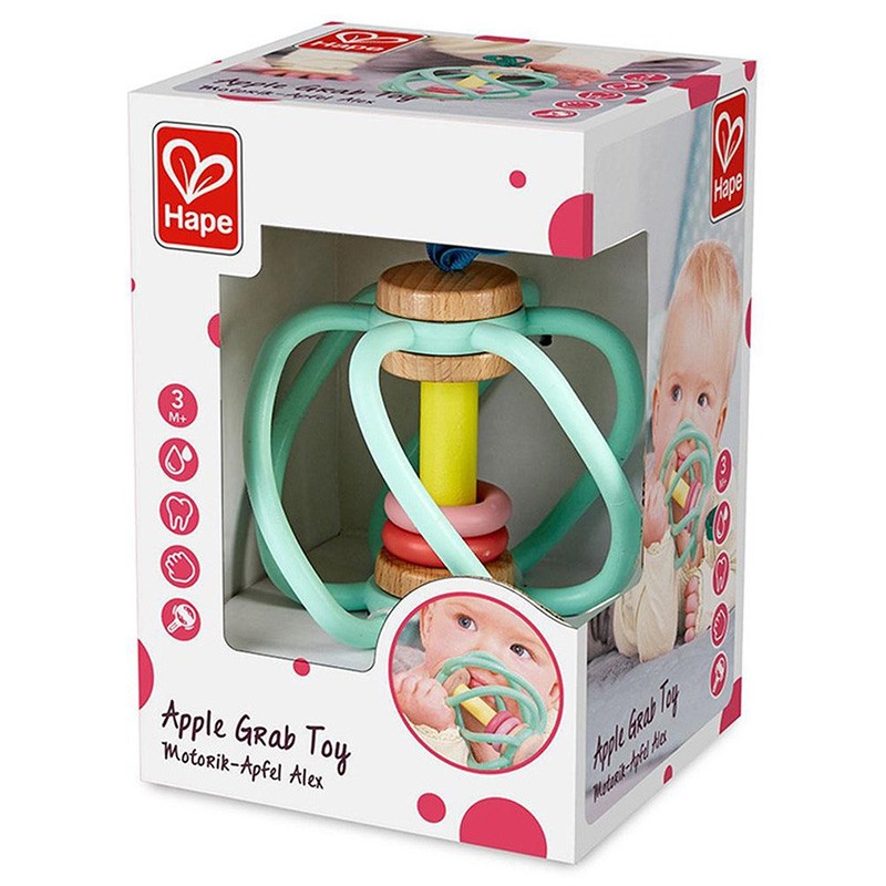 Hochet en forme de pomme