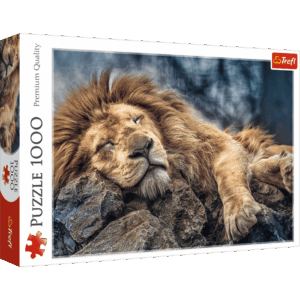 Puzzle 1000 pièces - LION DORT - Trefl