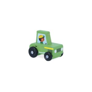 Tracteur vert en bois - Campagne - Cross Roads - Janod