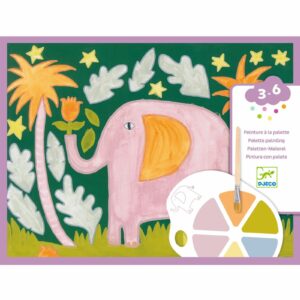 PEINTURE DES PETITS - Peinture à la palette - Les Sauvages - Djeco