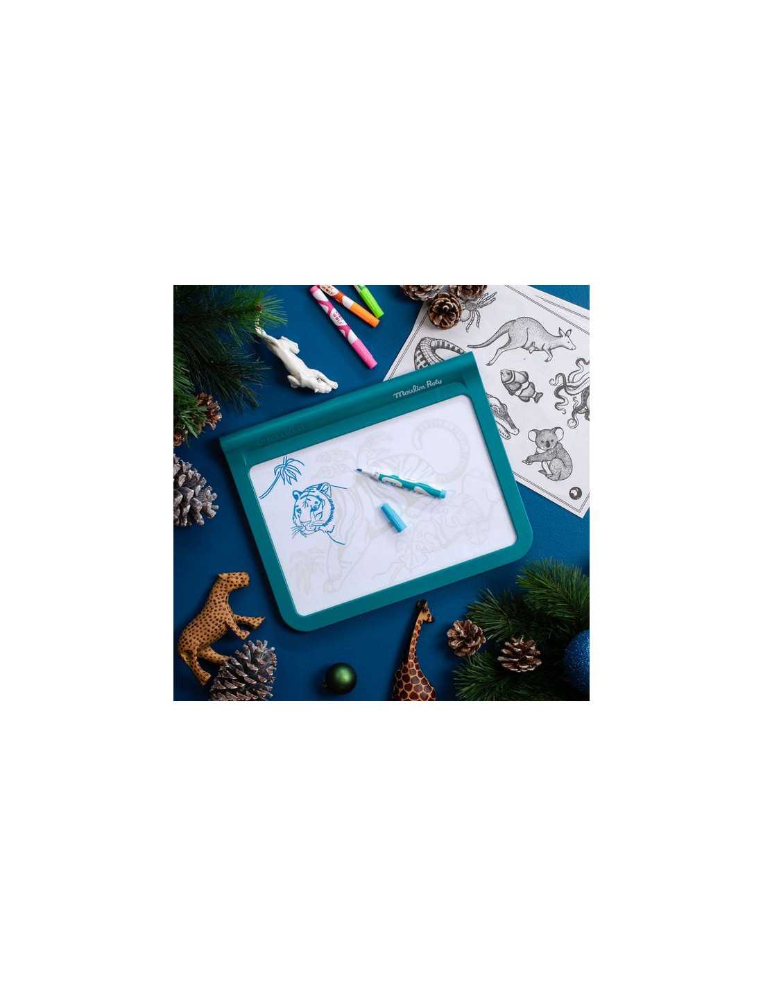 Tablette lumineuse Kidywolf - Tout autour du monde - Moulin Roty