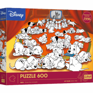 PUZZLE 600P - 40th DISNEY 101 DALMATIENS - TREFL