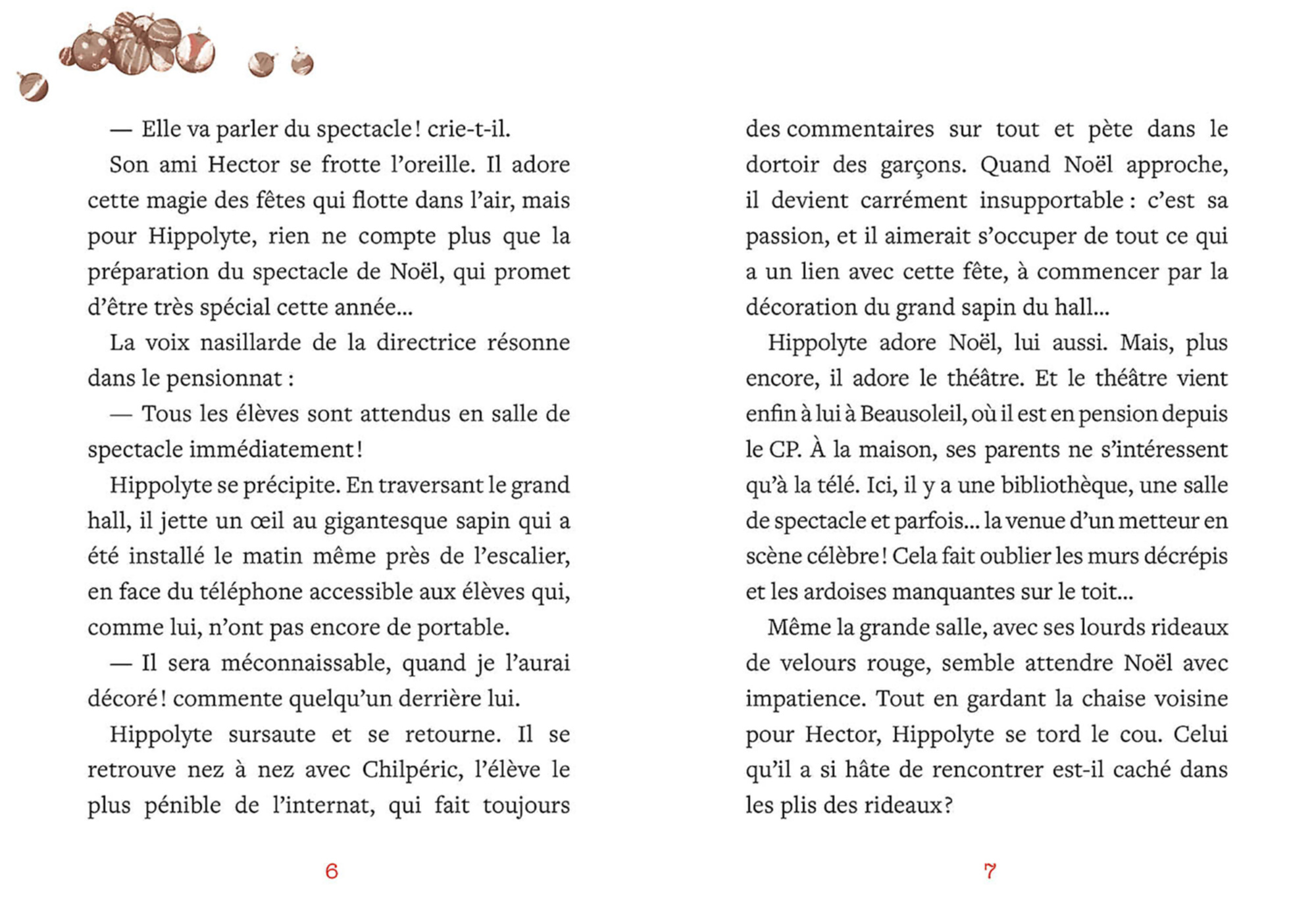 Romans de l’avent - Disparition, énigmes et boules de Noël - Auzou