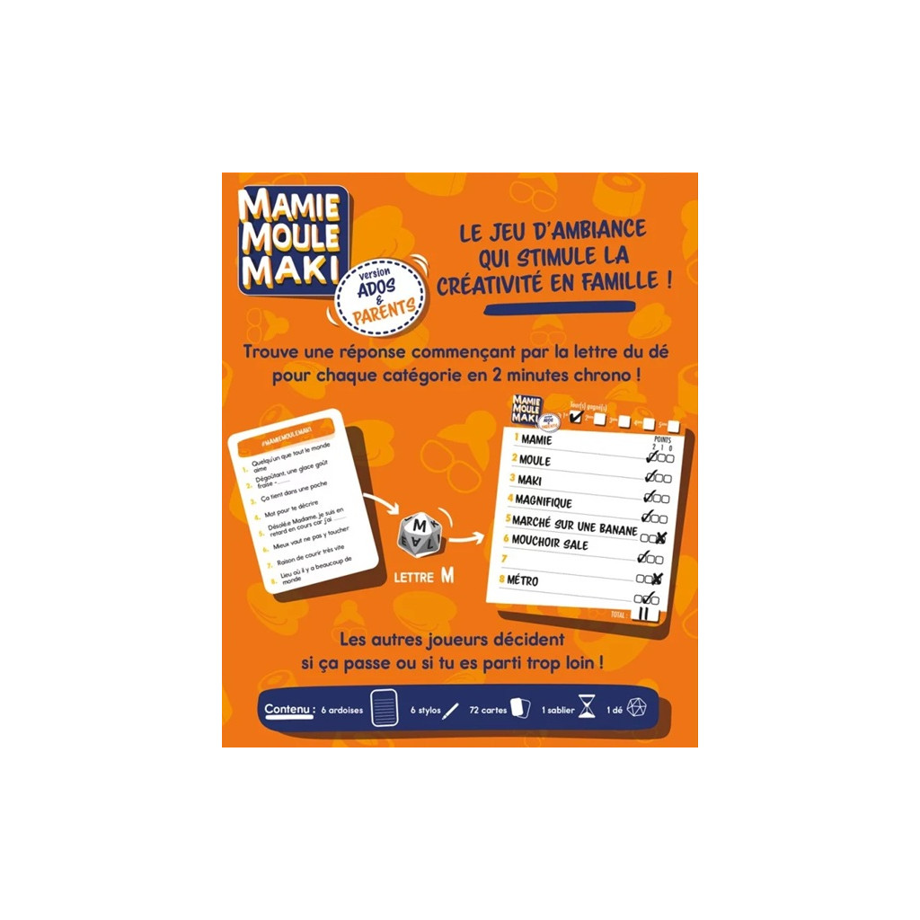 Mamie Moule Maki - Ados & Parents - Gigamic