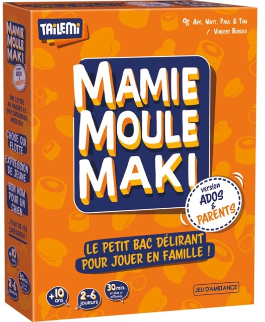 Mamie Moule Maki - Ados & Parents - Gigamic