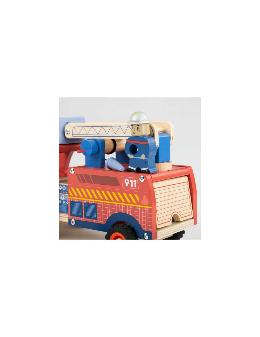 Camion de pompier - Avenue du Moulin - Moulin Roty