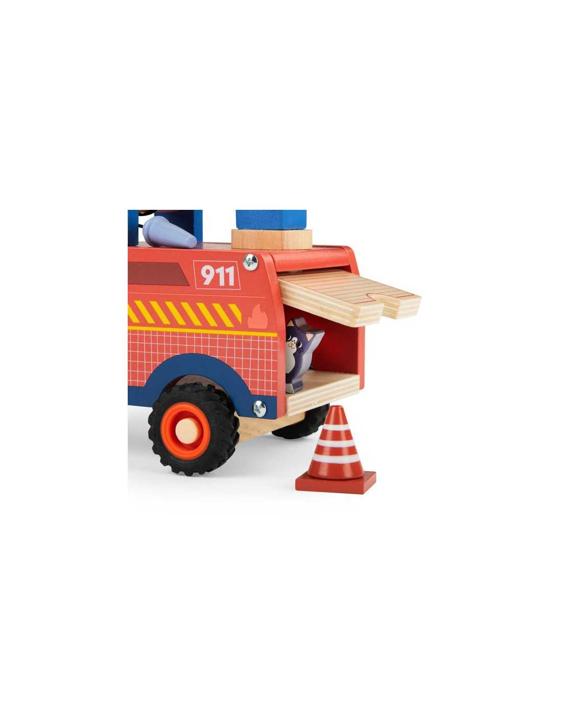 Camion de pompier - Avenue du Moulin - Moulin Roty