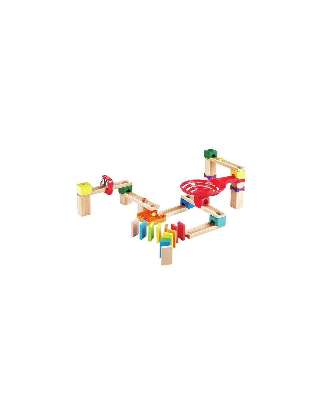 Marble run - Circuit de billes Rallye Domino - Hape