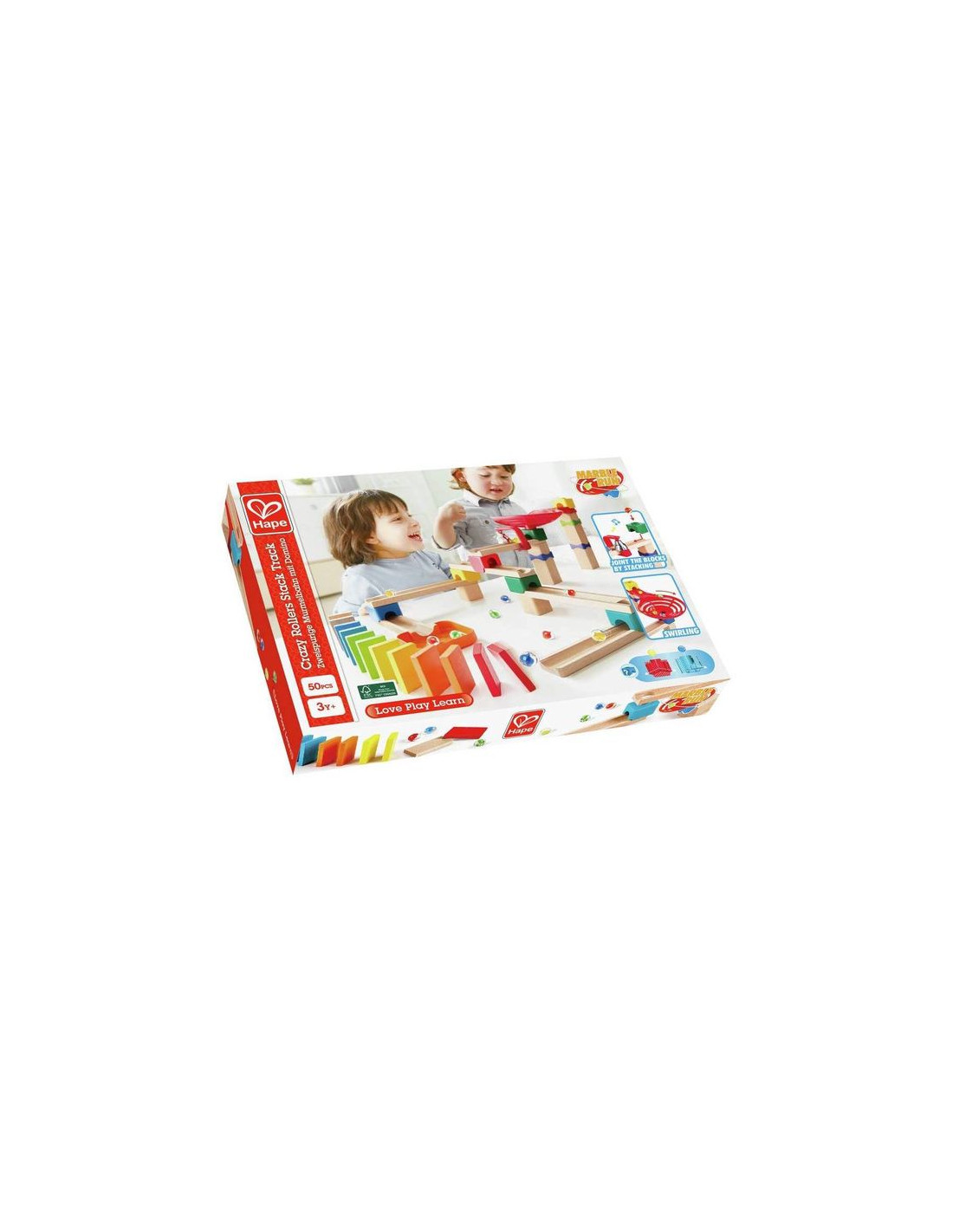Marble run - Circuit de billes Rallye Domino - Hape