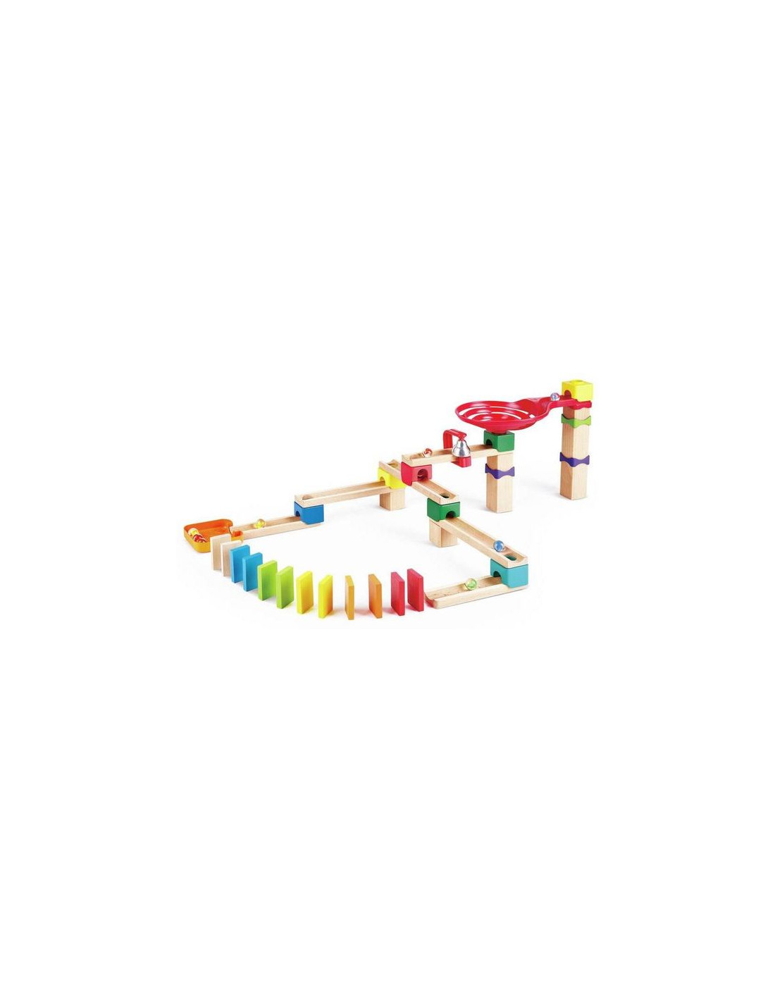 Marble run - Circuit de billes Rallye Domino - Hape