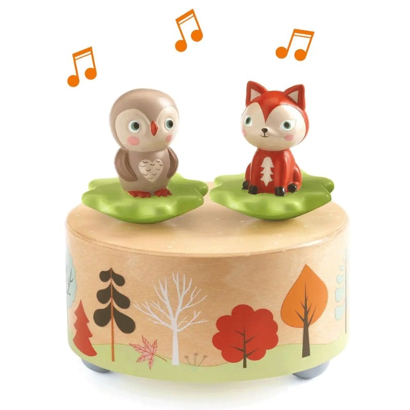 the woods - Boite à musique - Djeco