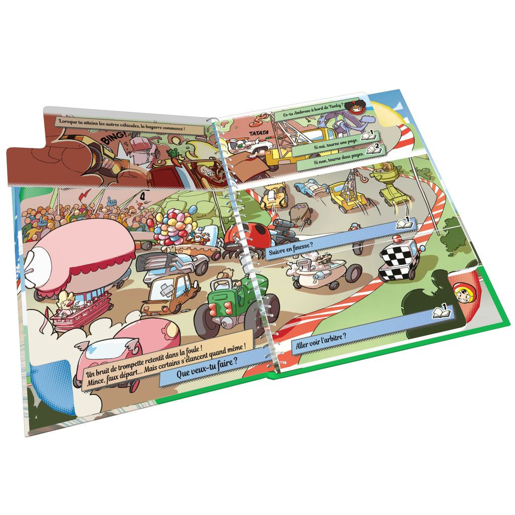 ma 1ere aventure : la course des casse tout Version Longue
