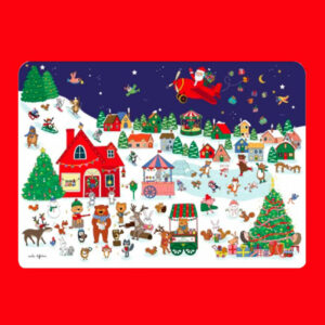 SET DE TABLE - SOUS-MAIN - VILLAGE DE NOEL