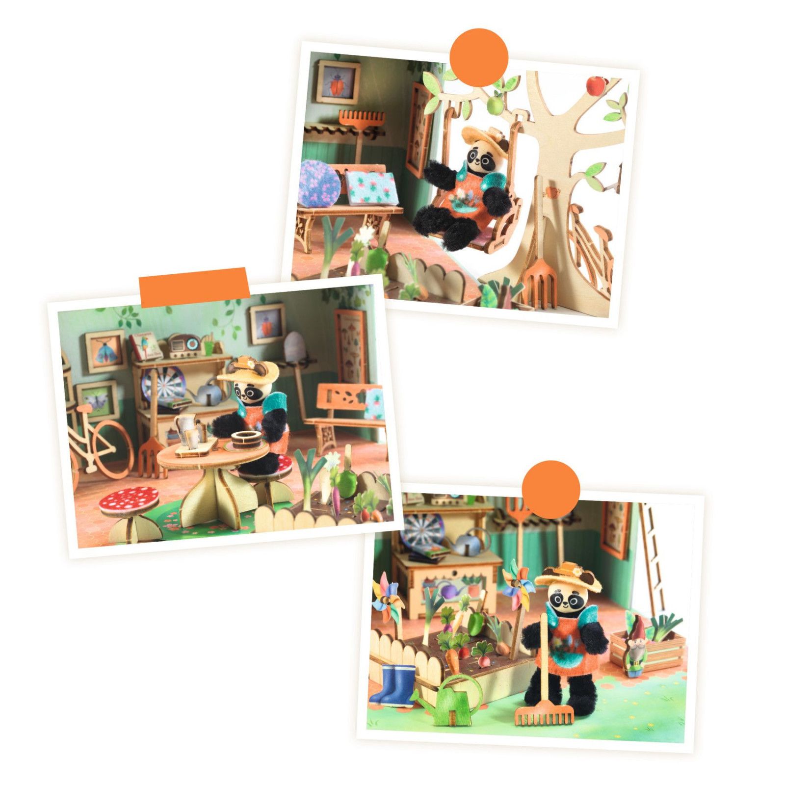 MINI MAISON DIY - Mi House - Olive - Djeco