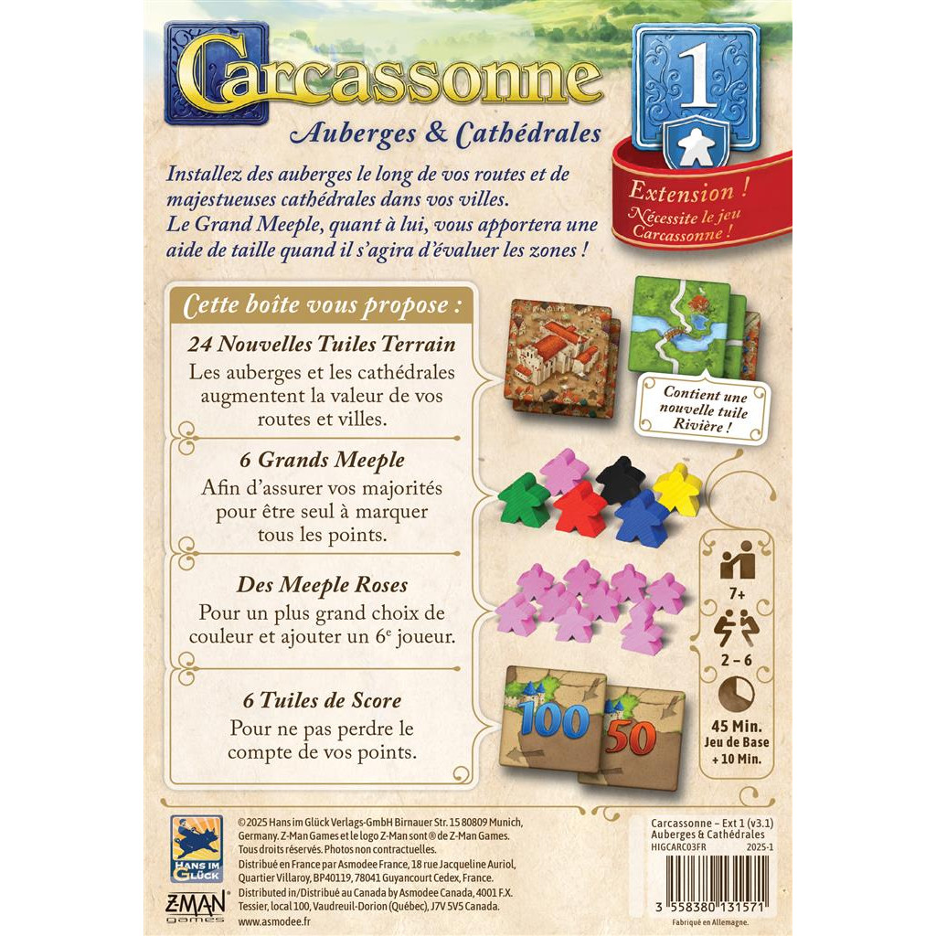 Carcassonne : Auberges et Cathédrales 2025