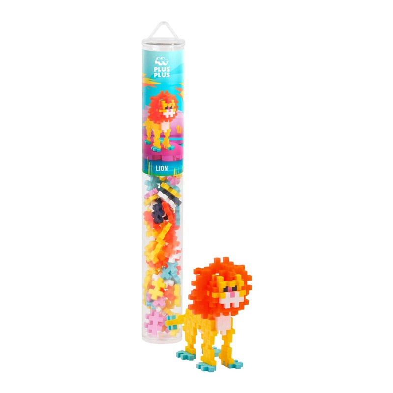 Tube Lion - 100 pcs - Plus-plus