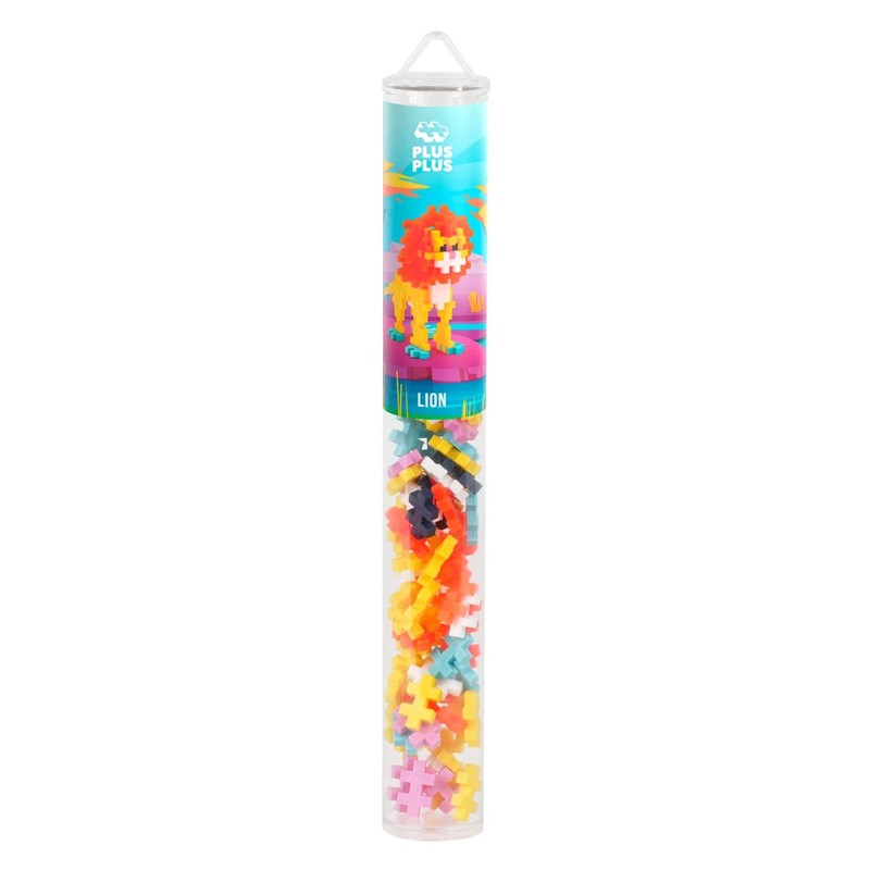 Tube Lion - 100 pcs - Plus-plus