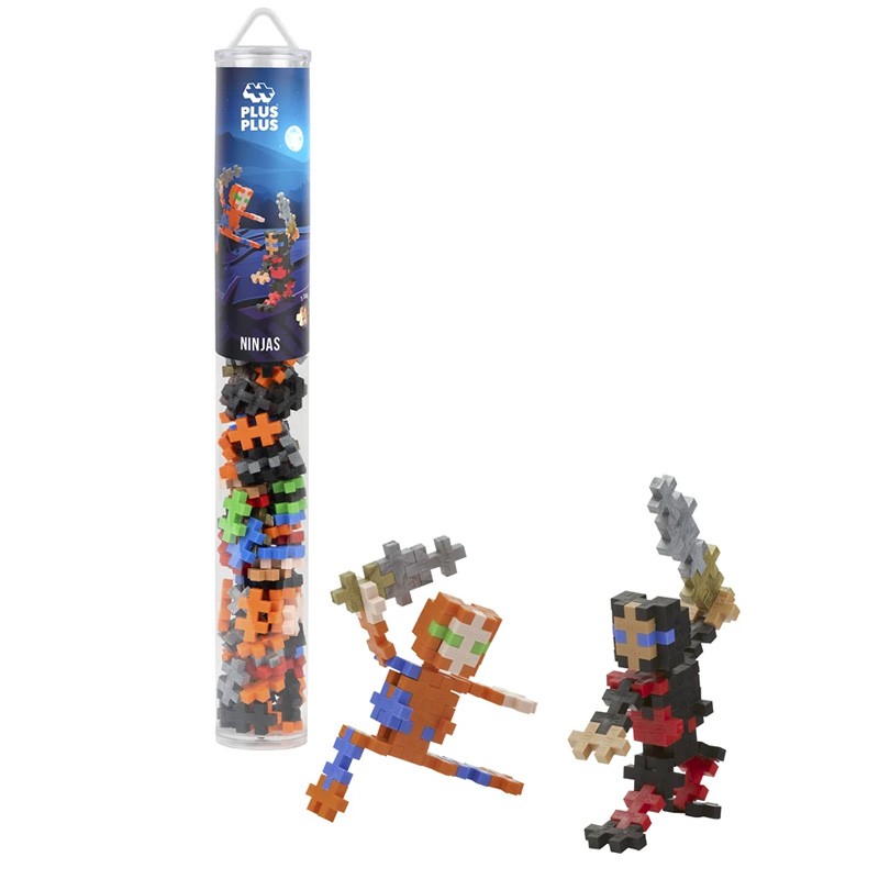 Tube Ninjas - 100 pcs - Plus-plus