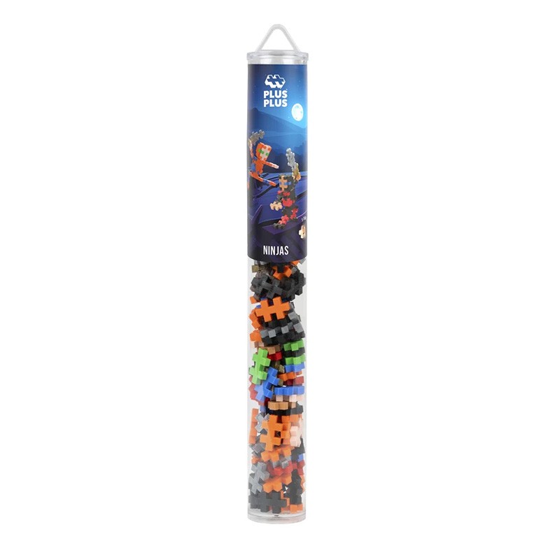 Tube Ninjas - 100 pcs - Plus-plus