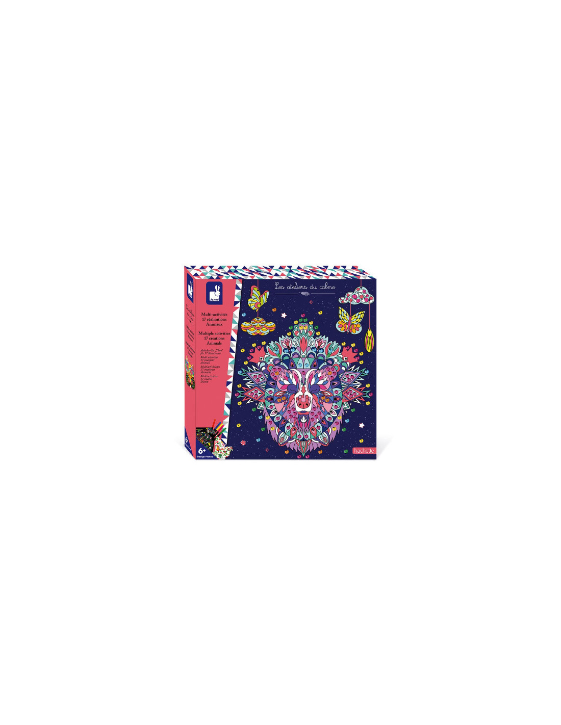 COFFRET MULTI-ACTIVITES 17 CREAS ANIMAUX - Janod