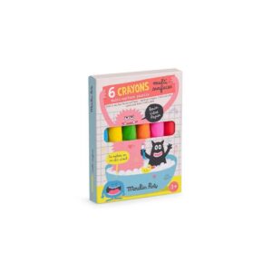 6 crayons-multisurfaces - Les Schmouks - Moulin Roty