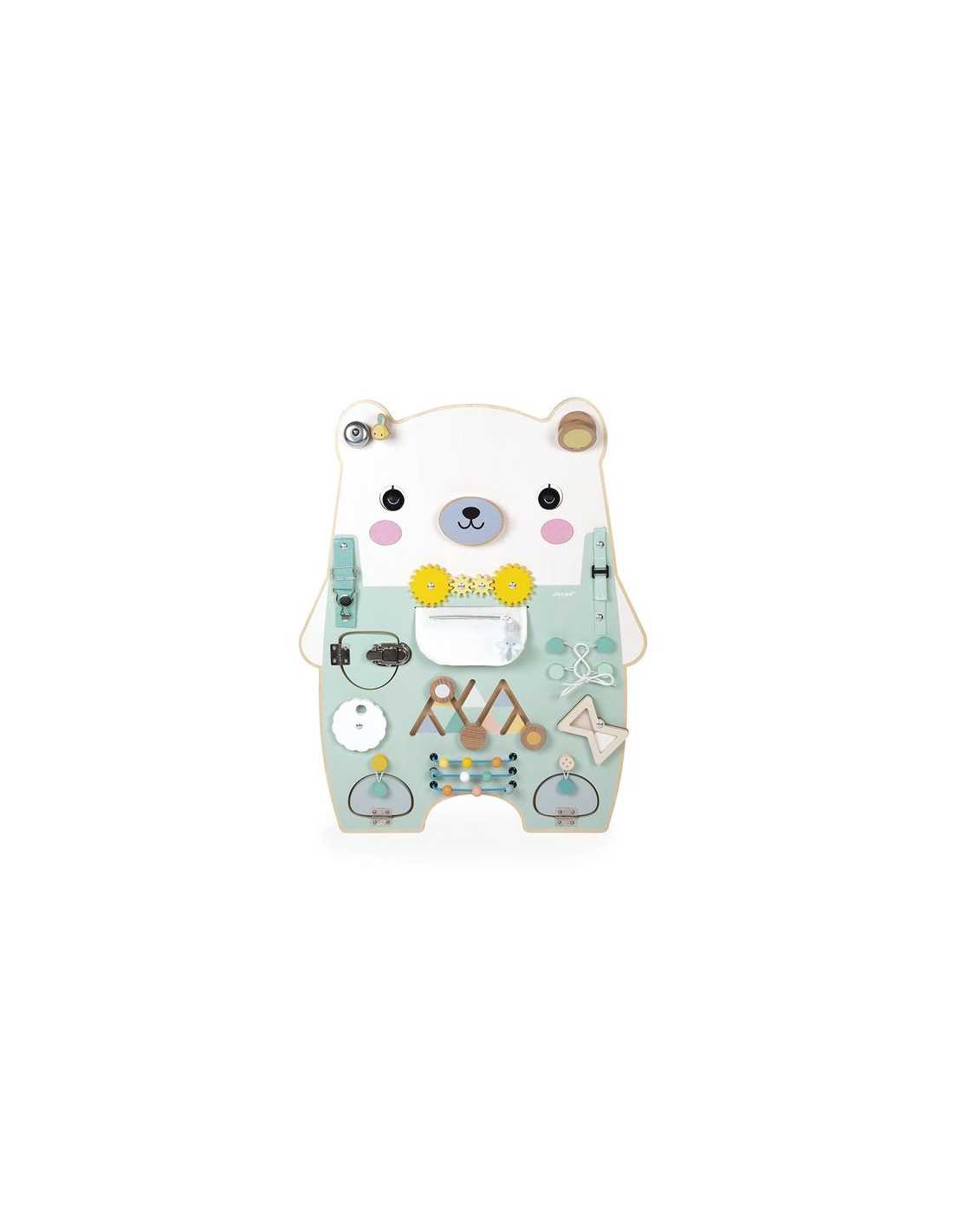 Busy-board Ourson en bois Pure - Janod