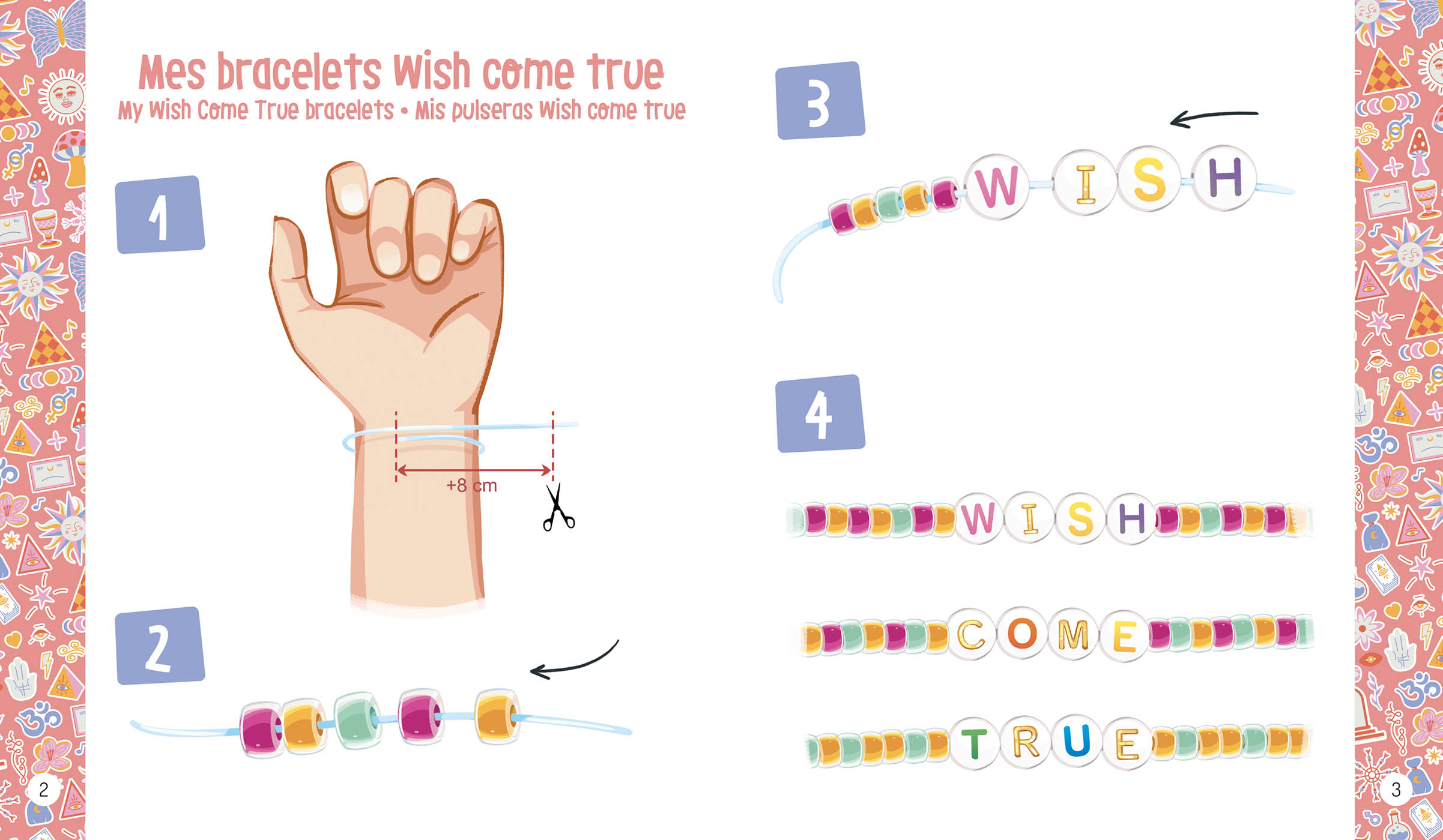 Mes bracelets souhaits magiques - Auzou