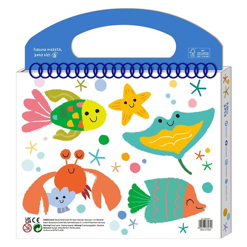 MY FIRST COLOURING KIT SEA FRIENDS - Ulysse