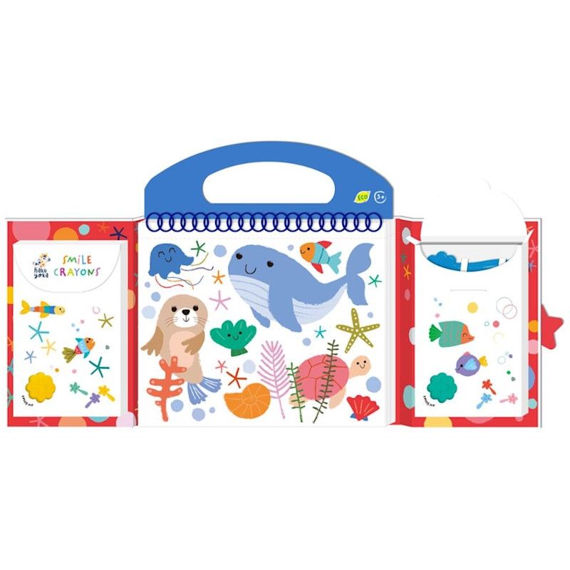 MY FIRST COLOURING KIT SEA FRIENDS - Ulysse
