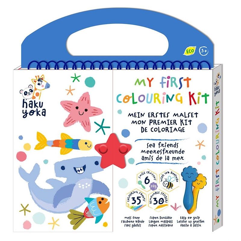 MY FIRST COLOURING KIT SEA FRIENDS - Ulysse