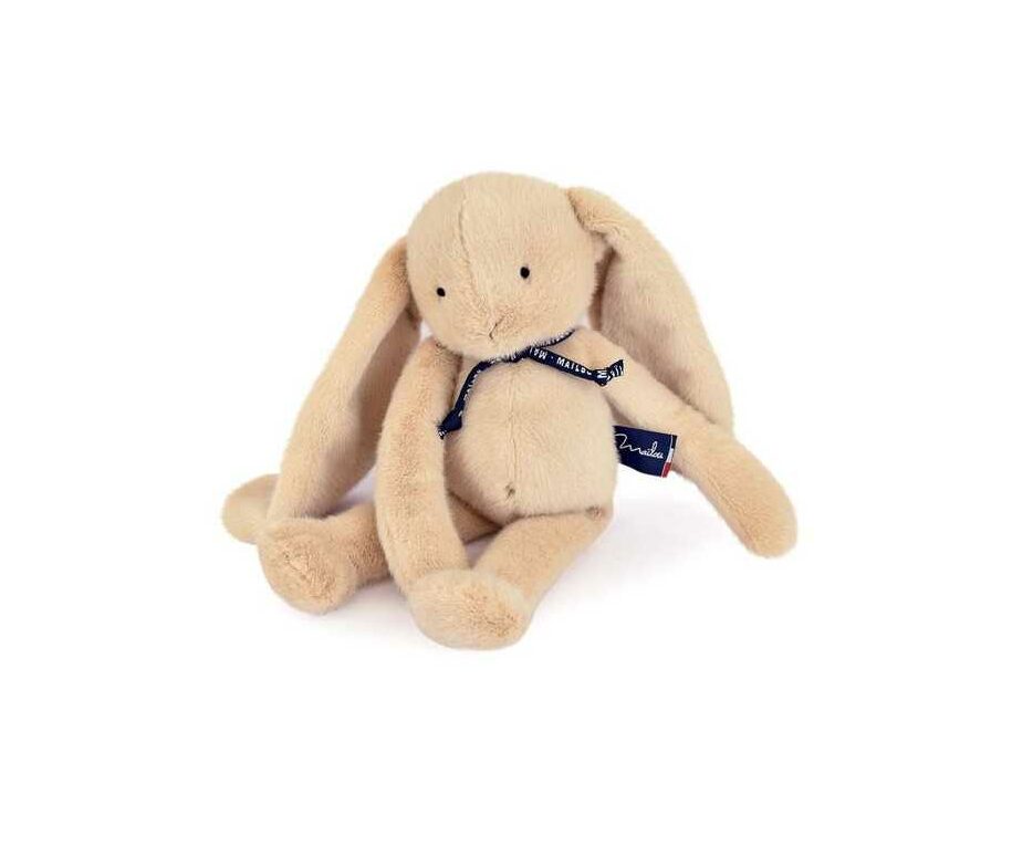 peluche-lapin-meloe-37-cm-beige-mailou-tradition