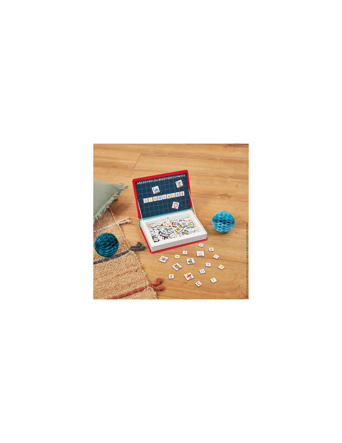 Magnéti'book alphabet français, 142 magnets - Janod