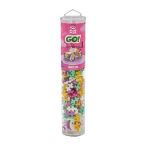 Tube Voiture bonbon - 200 pcs - Plus-plus