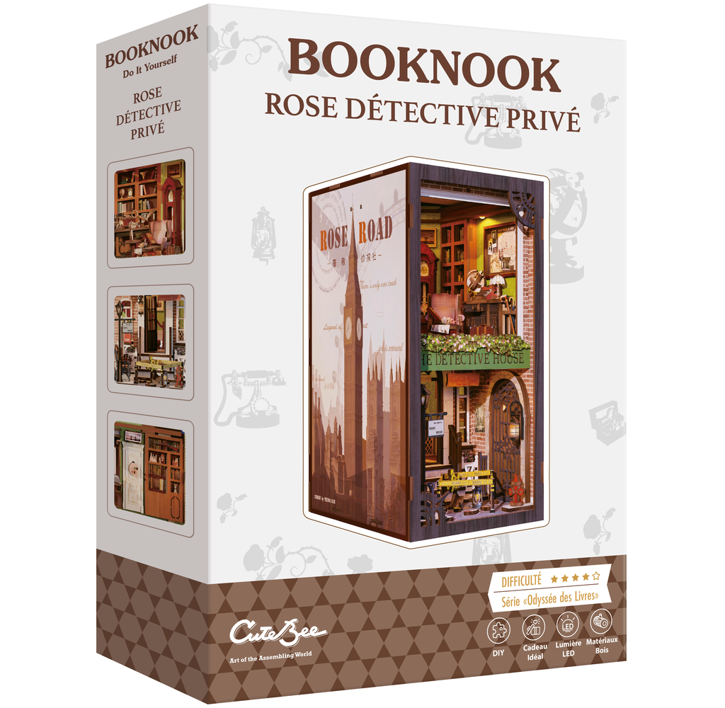BOOKNOOK - ROSE DETECTIVE PRIVE - CuteBee