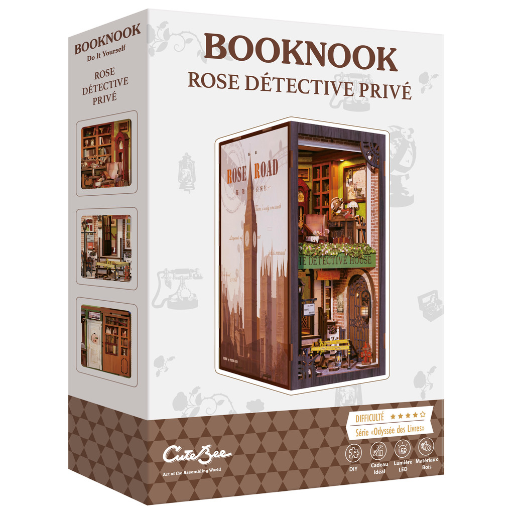 BOOKNOOK - ROSE DETECTIVE PRIVE - CuteBee