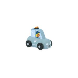Voiture de police en bois Ville - Cross Roads - Janod