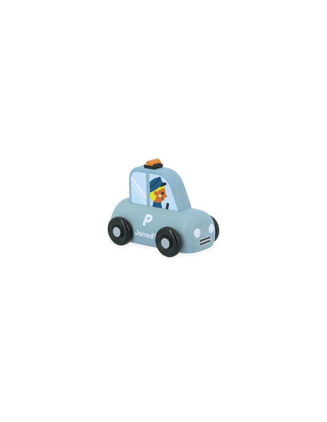 Voiture de police en bois Ville - Cross Roads - Janod