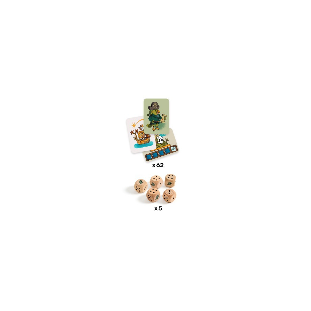 JDD - PIRATES 'N' DICE - Djeco