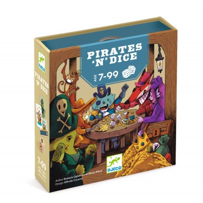 JDD - PIRATES 'N' DICE - Djeco