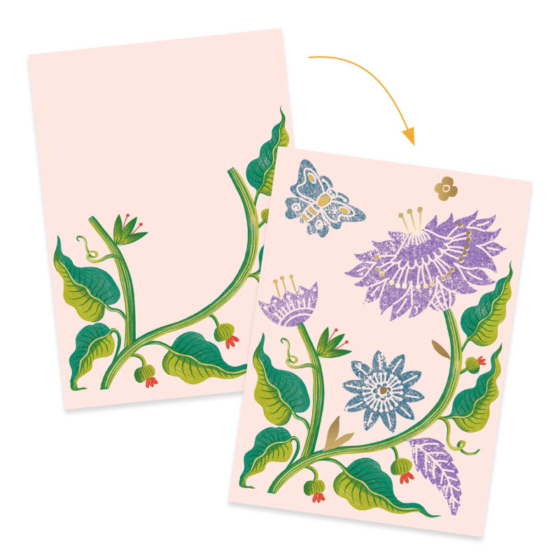 ATELIER PAPIER - Passiflore - djeco